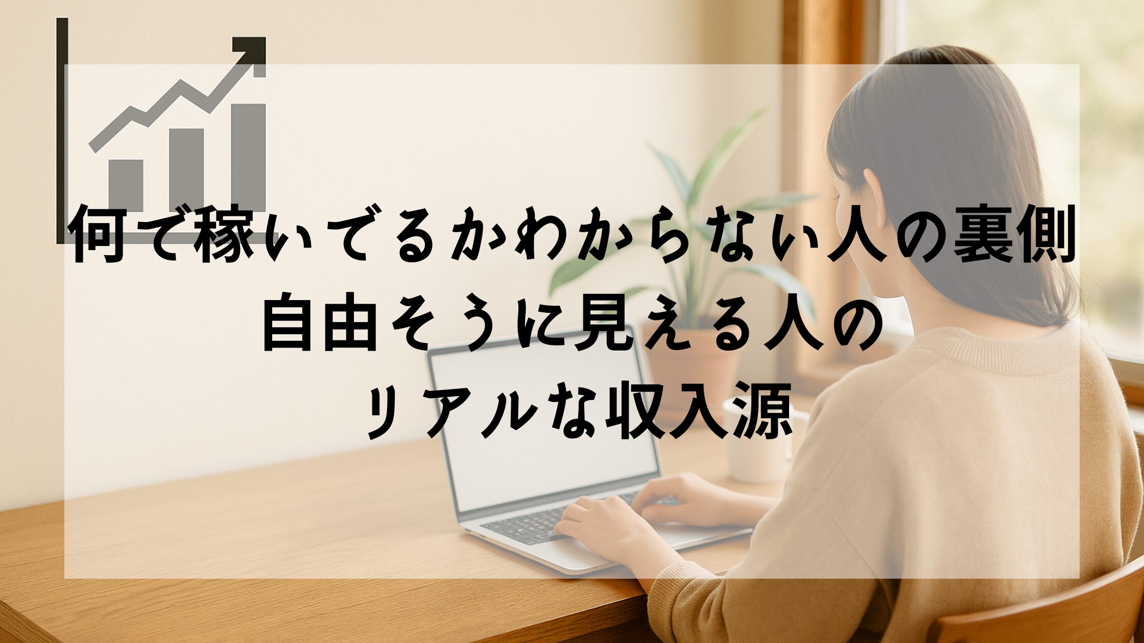 何で稼いでるかわからない人の裏側｜自由そうに見える人のリアルな収入源