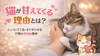 猫が甘えてくる理由とは？くっついてくる・すりすりする行動の本当の意味