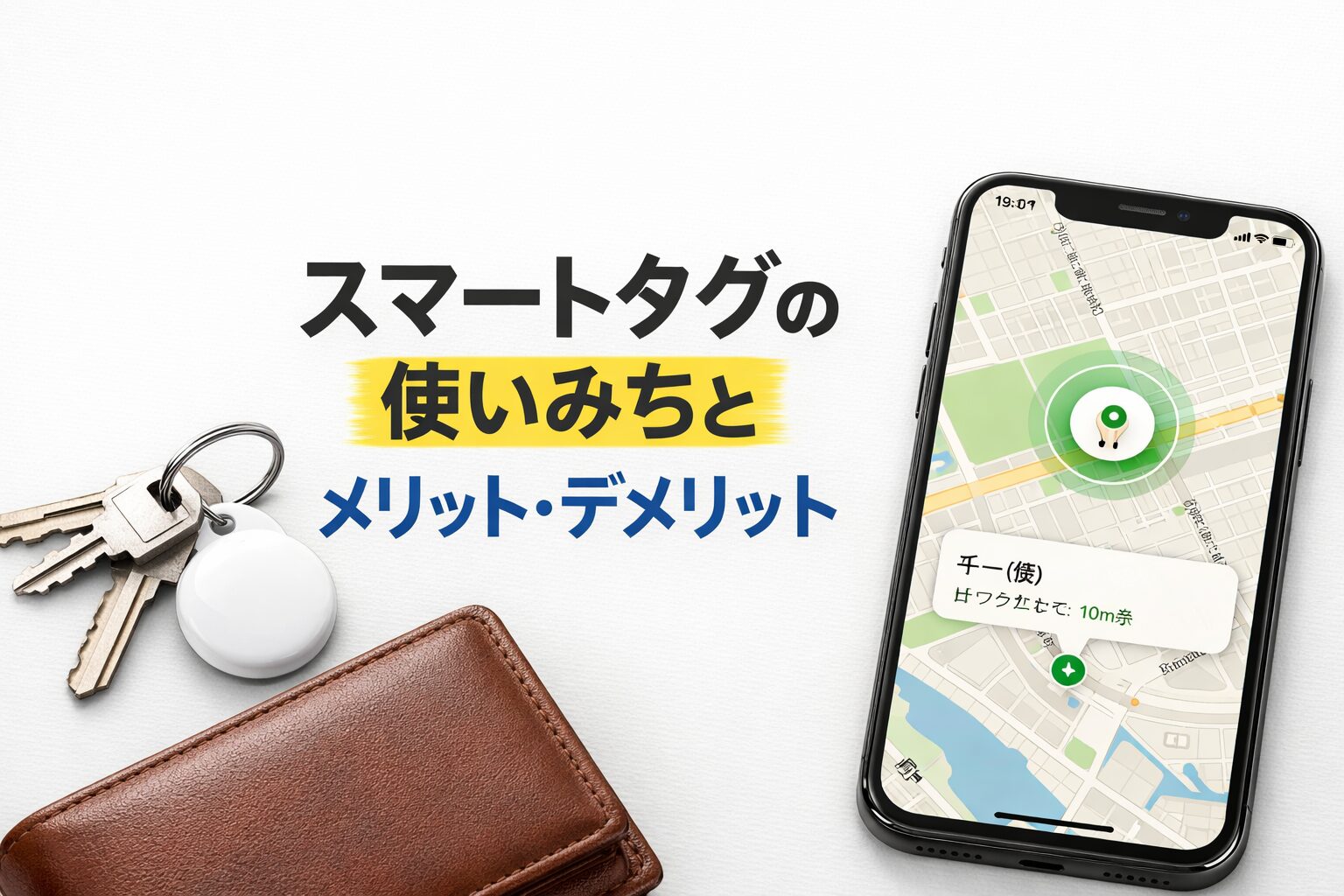 スマートタグの使いみちとは？メリット・デメリットを徹底解説【買う前に読む記事】
